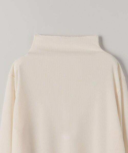 ASTRAET（アストラット）の「＜ASTRAET（アストラット）＞PE ビルドネック リブ プルオーバー（Tシャツ/カットソー・レディース・ブラック/オフホワイト/ピンク/ライム・FREE）」の10枚目の写真