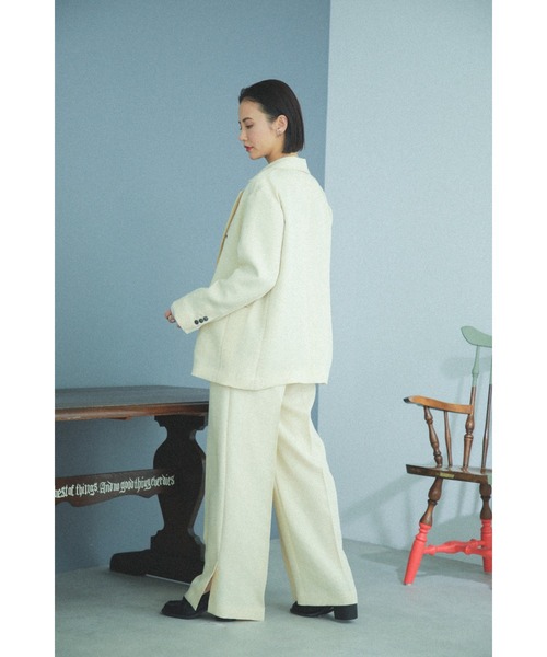 mici（ミチ）の「(mici)ダブルブレストジャケット（その他アウター・レディース・ネイビー/イエロー・SMALL/MEDIUM）」の11枚目の写真