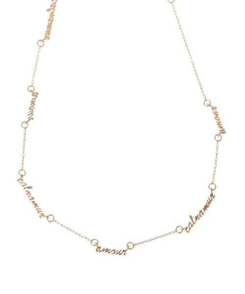 CALNAMUR（カルナムール）の「CALNAMURネックレス（ネックレス・レディース・ゴールド・FREE）」の22枚目の写真