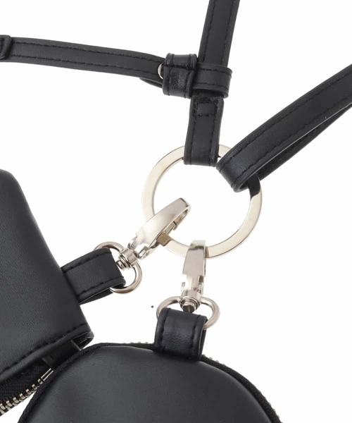 a.v.v（アーヴェヴェ）の「【ユニセックス】リングトリプルケース（ショルダーバッグ・メンズ・ブラック・46）」の14枚目の写真