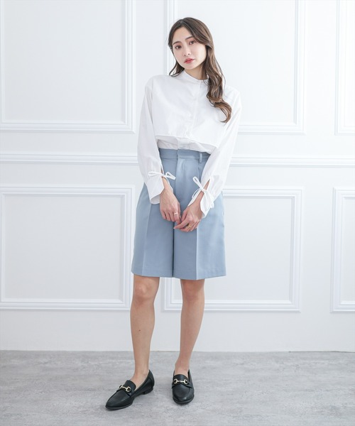 clear（クリア）の「バミューダパンツ（その他パンツ・レディース・ブラック/ベージュ/ブルーグレー・S/M）」の12枚目の写真