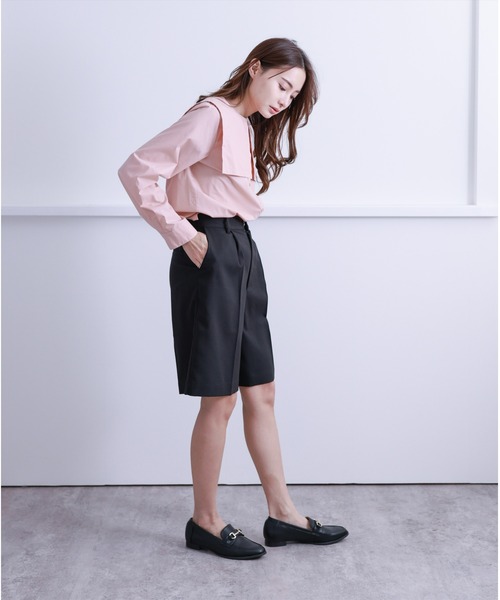 clear（クリア）の「バミューダパンツ（その他パンツ・レディース・ブラック/ベージュ/ブルーグレー・S/M）」の18枚目の写真