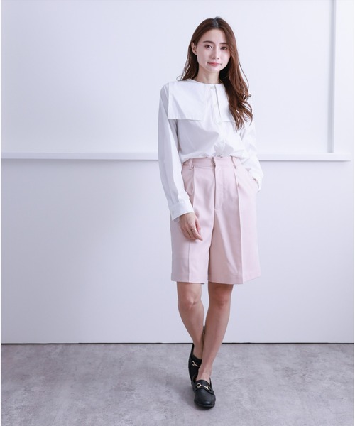 clear（クリア）の「バミューダパンツ（その他パンツ・レディース・ブラック/ベージュ/ブルーグレー・S/M）」の22枚目の写真