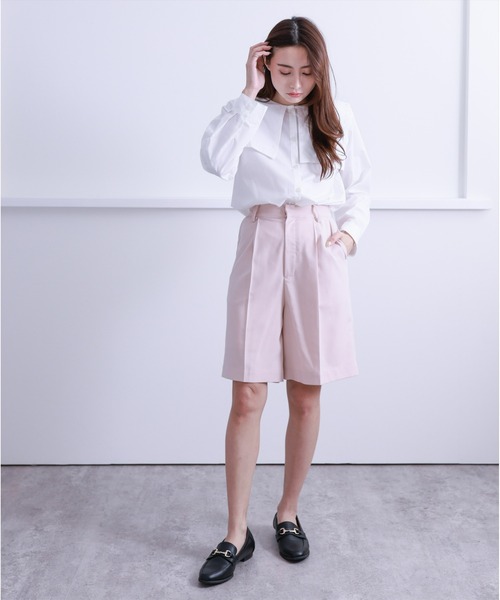 clear（クリア）の「バミューダパンツ（その他パンツ・レディース・ブラック/ベージュ/ブルーグレー・S/M）」の20枚目の写真