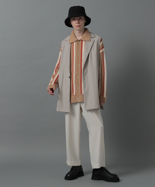 HARE（ハレ）の「オーバージレ(HARE)（ベスト・メンズ・ブラック/ベージュ/ブルー・FREE）」の4枚目の写真