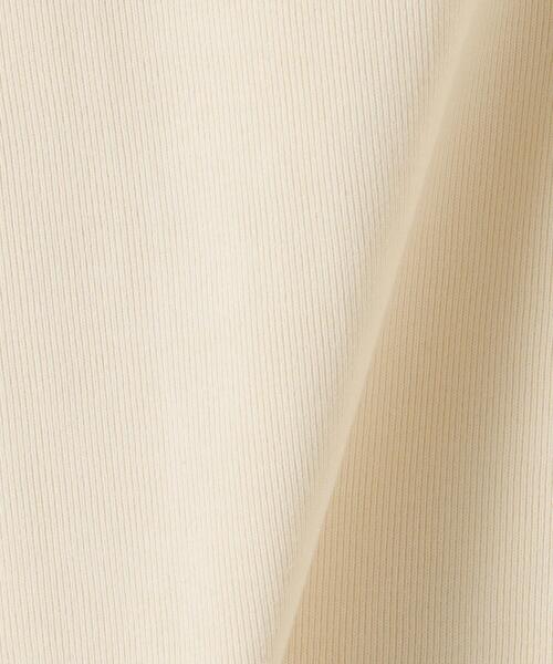 Steven Alan(スティーブンアラン)の「<Steven Alan>COTTON FRISE 5SLEEVE PULLOVER/カットソー(Tシャツ/カットソー・レディース・ケリー/オフホワイト/ダークブラウン・FREE)」の14枚目の写真