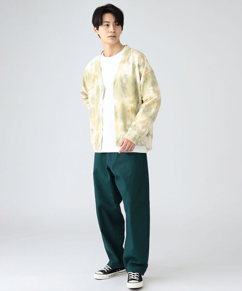 BEAMS HEART（ビームスハート）の「BEAMS HEART / タイダイ ビッグ カーディガン（カーディガン/ボレロ・メンズ・ブラウン系その他/ブルー系その他・SMALL/LARGE/MEDIUM）」の8枚目の写真