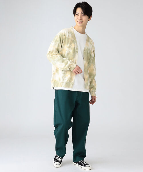 BEAMS HEART（ビームスハート）の「BEAMS HEART / タイダイ ビッグ カーディガン（カーディガン/ボレロ・メンズ・ブラウン系その他/ブルー系その他・SMALL/LARGE/MEDIUM）」の9枚目の写真