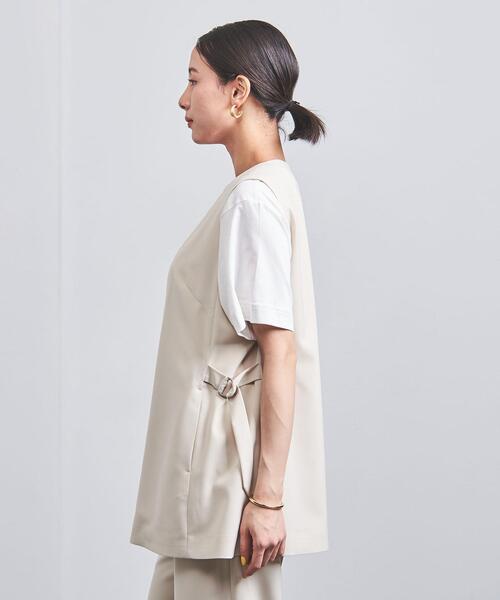 ユナイテッドアローズ　ノーカラージャケットunited arrows ジレベスト セール】Spiree Asami ベスト（テーラードジャケット）｜UNITED
