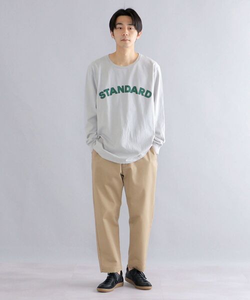Russell Athletic(ラッセルアスレティック)の「*【SHIPS別注】RUSSELL ATHLETIC: 刺繍ライク カレッジ プリント ロングスリーブ Tシャツ (ロンT)(Tシャツ/カットソー・メンズ・ホワイト/ライトホワイト/グレー/ブルー・SMALL/MEDIUM/LARGE)」の10枚目の写真
