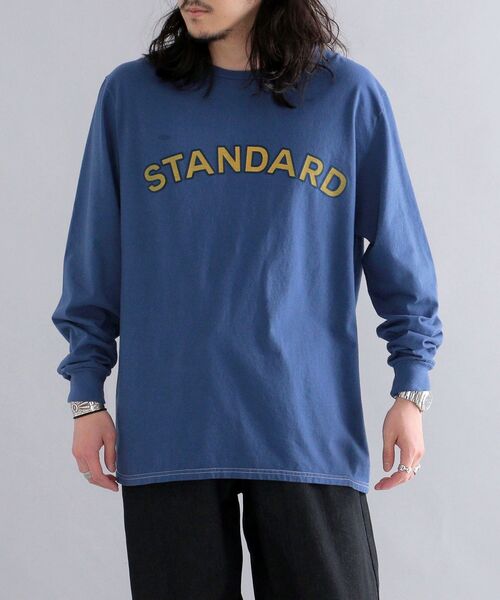 Russell Athletic(ラッセルアスレティック)の「*【SHIPS別注】RUSSELL ATHLETIC: 刺繍ライク カレッジ プリント ロングスリーブ Tシャツ (ロンT)(Tシャツ/カットソー・メンズ・ホワイト/ライトホワイト/グレー/ブルー・SMALL/MEDIUM/LARGE)」の20枚目の写真