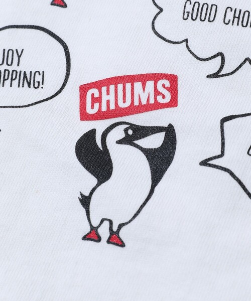 FREAK'S STORE(フリークスストア)の「WEB限定 CHUMS×FREAK'S STORE/チャムス 別注 ランダムブービーバード バックプリントTシャツ(Tシャツ/カットソー・メンズ・ホワイト/ブラウン/グリーン/ネイビー/ブラック/ベージュ/ブルー・X-LARGE/MEDIUM/SMALL/LARGE)」の10枚目の写真