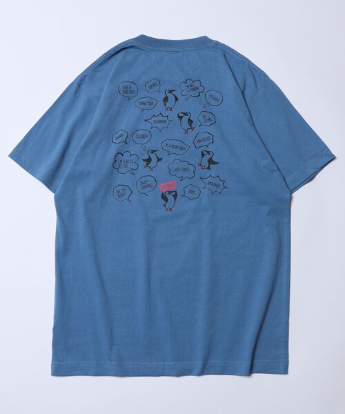 FREAK'S STORE(フリークスストア)の「WEB限定 CHUMS×FREAK'S STORE/チャムス 別注 ランダムブービーバード バックプリントTシャツ(Tシャツ/カットソー・メンズ・ホワイト/ブラウン/グリーン/ネイビー/ブラック/ベージュ/ブルー・X-LARGE/MEDIUM/SMALL/LARGE)」の20枚目の写真