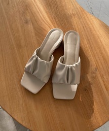 CAPRICIEUX LE'MAGE | ギャザーミュールサンダル(サンダル)