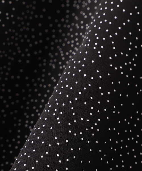 N.（N. Natural Beauty Basic）（エヌエヌナチュラルビューティーベーシック）の「◆フリルカラープリントブラウス（シャツ/ブラウス・レディース・ホワイト系その他/ブラック系その他・MEDIUM）」の21枚目の写真