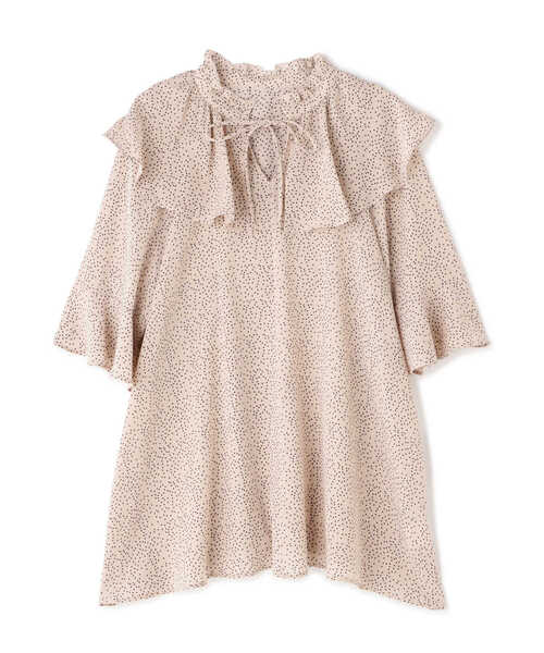 N.（N. Natural Beauty Basic）（エヌエヌナチュラルビューティーベーシック）の「◆フリルカラープリントブラウス（シャツ/ブラウス・レディース・ホワイト系その他/ブラック系その他・MEDIUM）」の22枚目の写真