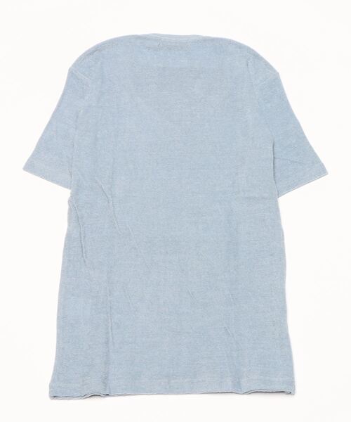 TORNADO MART（トルネードマート）の「Zero by TORNADO MART∴インディゴ調パイルカットソー（Tシャツ/カットソー・メンズ・ブルー系2・M/L）」の2枚目の写真