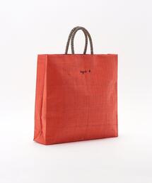 agnes b.（アニエスベー）の「ラフィアトートバッグ (MX02－05