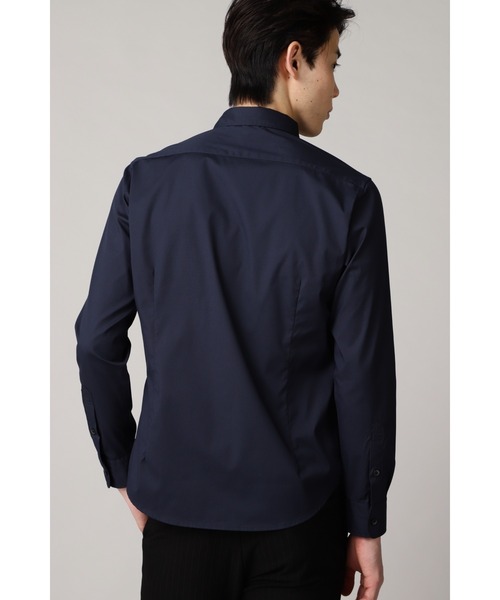 HIGH STREET（ハイストリート）の「HIGH STREET∴リンクスコンビシャツ（シャツ/ブラウス・メンズ・アイボリー/ネイビー・LL/M/L/S）」の7枚目の写真