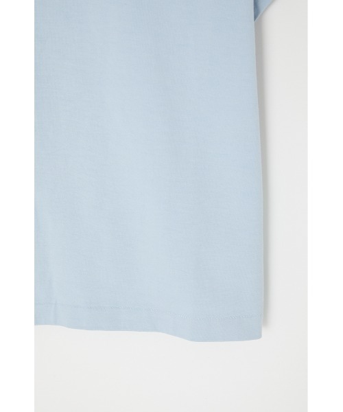 MOUSSY（マウジー）の「BEST DAY EMBROIDERY Tシャツ（Tシャツ/カットソー・レディース・ホワイト/ライトブラック/ライトブルー・FREE）」の7枚目の写真