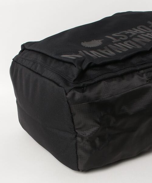 SCANDINAVIAN FOREST(スカンジナビアン・フォレスト)の「SCANDINAVIAN FOREST 15ポケットスクエアバックパック(バックパック/リュック・メンズ・ブラック×ブラック/ブラック×ホワイト・FREE)」の18枚目の写真