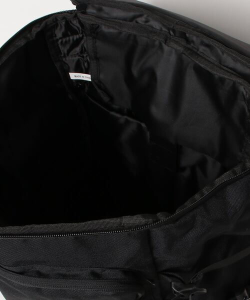 SCANDINAVIAN FOREST(スカンジナビアン・フォレスト)の「SCANDINAVIAN FOREST 15ポケットスクエアバックパック(バックパック/リュック・メンズ・ブラック×ブラック/ブラック×ホワイト・FREE)」の17枚目の写真
