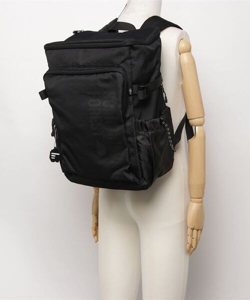 SCANDINAVIAN FOREST(スカンジナビアン・フォレスト)の「SCANDINAVIAN FOREST 15ポケットスクエアバックパック(バックパック/リュック・メンズ・ブラック×ブラック/ブラック×ホワイト・FREE)」の16枚目の写真