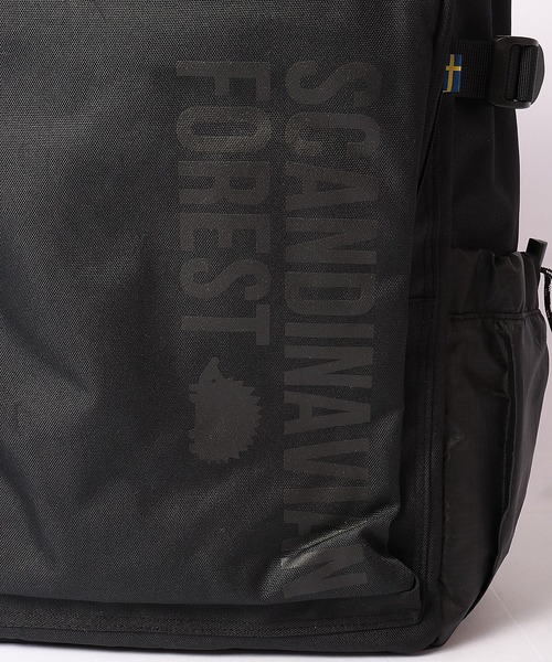 SCANDINAVIAN FOREST(スカンジナビアン・フォレスト)の「SCANDINAVIAN FOREST 15ポケットスクエアバックパック(バックパック/リュック・メンズ・ブラック×ブラック/ブラック×ホワイト・FREE)」の13枚目の写真