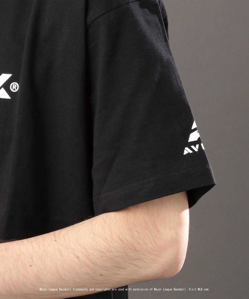 AVIREX(アヴィレックス)の「【MLB×AVIREX】ホワイトソックス Tシャツ/WHITE SOX T-SHIRT AVIREX/アヴィレックス(Tシャツ/カットソー・メンズ・ホワイト/ブラック・XX-LARGE/LARGE/X-LARGE/MEDIUM/SMALL)」の6枚目の写真