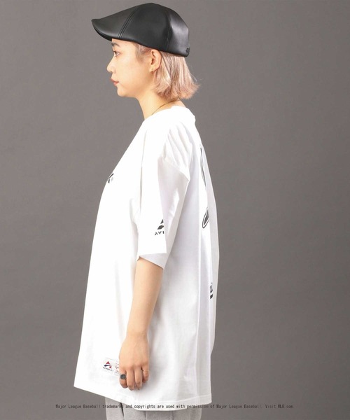 AVIREX(アヴィレックス)の「【MLB×AVIREX】ホワイトソックス Tシャツ/WHITE SOX T-SHIRT AVIREX/アヴィレックス(Tシャツ/カットソー・メンズ・ホワイト/ブラック・XX-LARGE/LARGE/X-LARGE/MEDIUM/SMALL)」の20枚目の写真