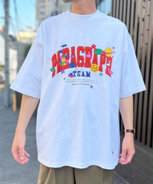 Paragraph | 【Paragraph】パラグラフ ユニセックス Happy Logo Tee ハッピーロゴプリントTee No.42(Tシャツ/カットソー)