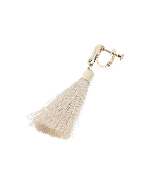 ROPE' PICNIC(ロペピクニック)の「カラーミックスタッセルイヤリング(イヤリング・レディース・キナリ/ブラウン系その他2・FREE)」の6枚目の写真