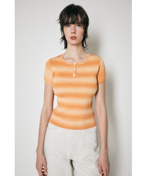 新品タグ付✨MOUSSY マウジー　PUFF SLEEVE ジャケット　オレンジ moussy - 新品タグ付✨MOUSSY マウジー PUFF SLEEVE ジャケット