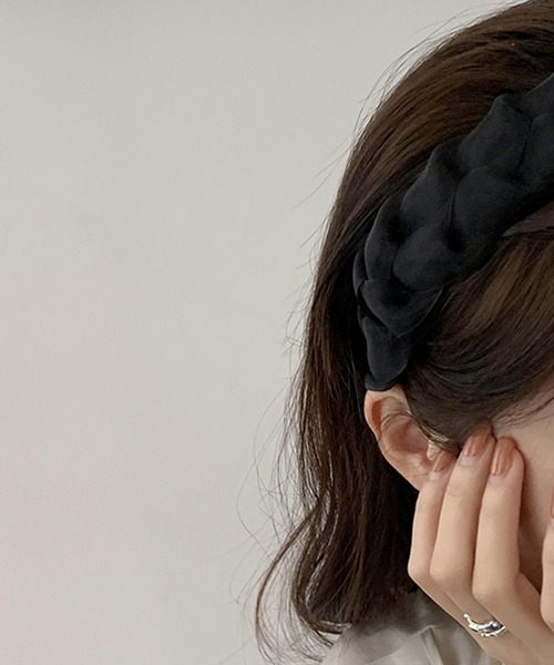 LAFFMO（ラフモ）の「レースカチューシャ（カチューシャ・レディース・ブラック/ベージュ/グレー・FREE）」の6枚目の写真