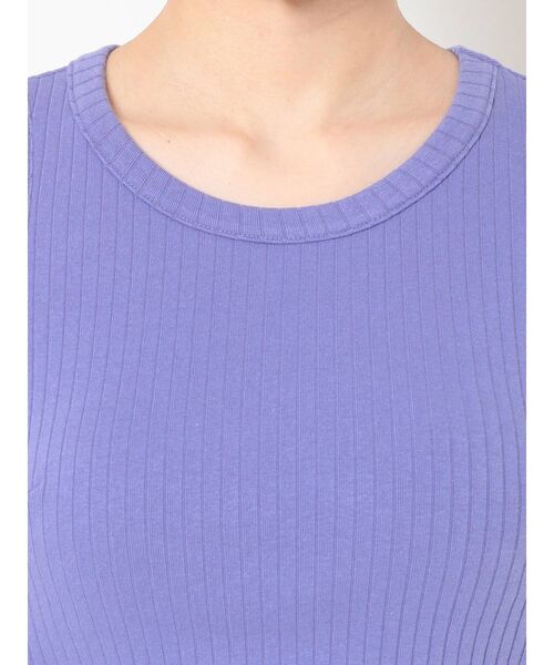 EVRIS（エヴリス）の「アメスリショートタンク（タンクトップ・レディース・ホワイト/ブラック/パープル/オレンジ・FREE）」の12枚目の写真