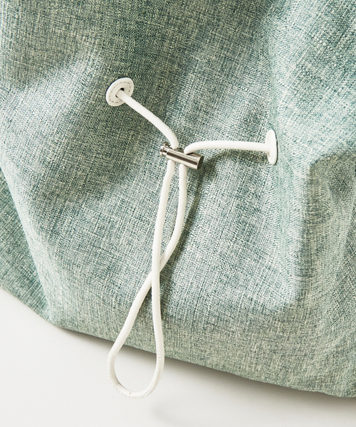 LOWELL things（ロウェル　シングス）の「Vacanza/ファブリックフリンジトートHOBO BAG（トートバッグ・レディース・ブラウン/グリーン/アイボリー・フリー）」の9枚目の写真