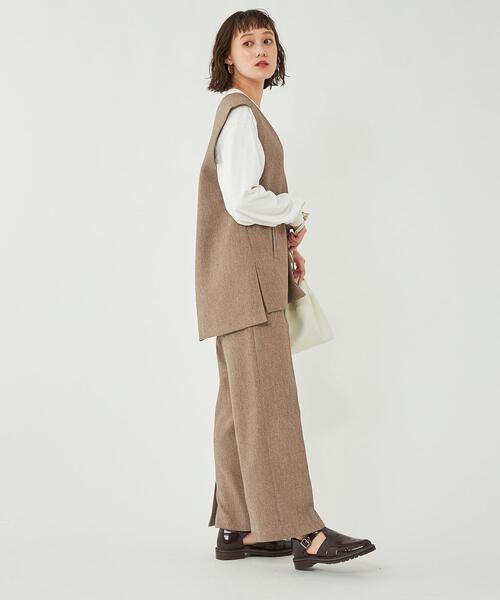 green label relaxingツイードドレス セットアップ green label relaxingツイードドレス セットアップ green label
