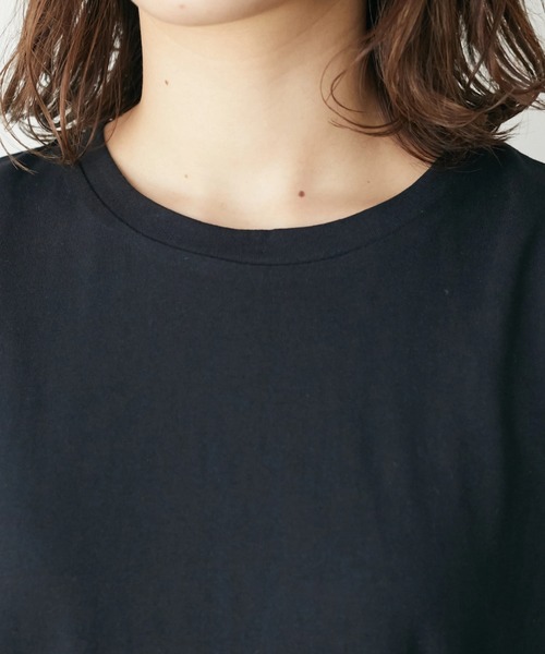 Green Parks(グリーンパークス)の「バックスリットタックワンピース(ワンピース・レディース・グリーン/パープル/ブラック・FREE)」の14枚目の写真