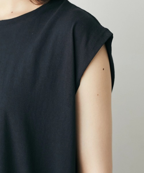 Green Parks(グリーンパークス)の「バックスリットタックワンピース(ワンピース・レディース・グリーン/パープル/ブラック・FREE)」の15枚目の写真