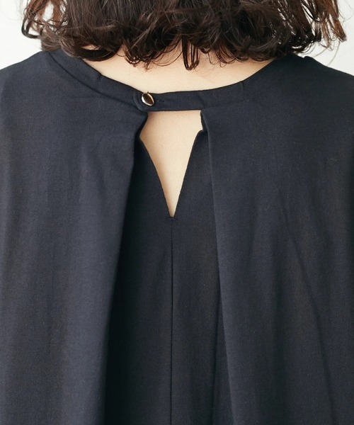 Green Parks(グリーンパークス)の「バックスリットタックワンピース(ワンピース・レディース・グリーン/パープル/ブラック・FREE)」の16枚目の写真