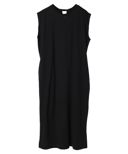 Green Parks(グリーンパークス)の「バックスリットタックワンピース(ワンピース・レディース・グリーン/パープル/ブラック・FREE)」の5枚目の写真