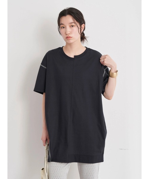 earth music&ecology（アースミュージックアンドエコロジー）の「リメイクチュニック（Tシャツ/カットソー・レディース・ブラック/サックスブルー/イエロー/ホワイト系その他2・FREE）」の18枚目の写真