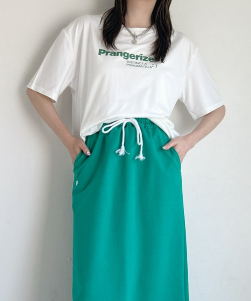 at12:03(アットイチニーゼロサン)の「オーバーサイズ グラフィックTシャツ(Tシャツ/カットソー・レディース・ホワイト/ブラック/ピンク・FREE)」の11枚目の写真