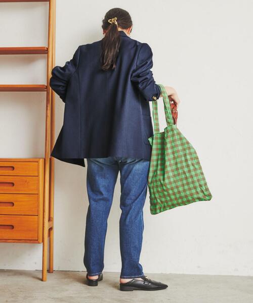 coen（コーエン）の「ネイビーブレザージャケット（テーラードジャケット・レディース・ネイビー・M/L）」の5枚目の写真