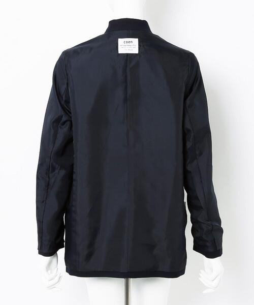 coen（コーエン）の「ネイビーブレザージャケット（テーラードジャケット・レディース・ネイビー・M/L）」の12枚目の写真