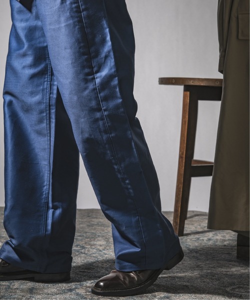 【新品】 ETS.MATERIAUX マテリオ M-38 ベルテッドパンツ セール】【限定商品】 ETS.MATERIAUX / マテリオ FRENCH WORK パンツ