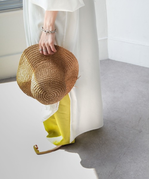 Chillfar（チルファー）の「コマアミハット（ハット・レディース・ブラック/ライトブラウン/ナチュラル・FREE）」の6枚目の写真