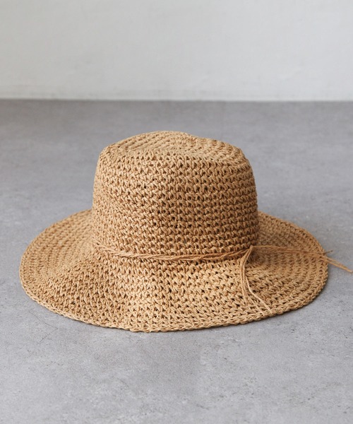 Chillfar（チルファー）の「コマアミハット（ハット・レディース・ブラック/ライトブラウン/ナチュラル・FREE）」の12枚目の写真