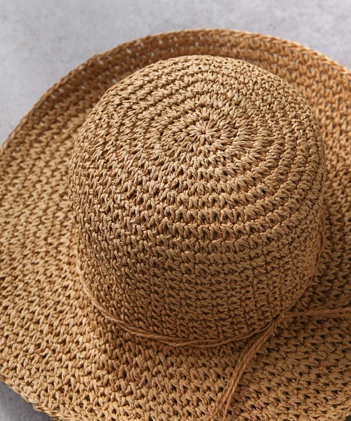 Chillfar（チルファー）の「コマアミハット（ハット・レディース・ブラック/ライトブラウン/ナチュラル・FREE）」の11枚目の写真