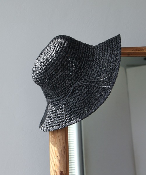 Chillfar（チルファー）の「コマアミハット（ハット・レディース・ブラック/ライトブラウン/ナチュラル・FREE）」の14枚目の写真